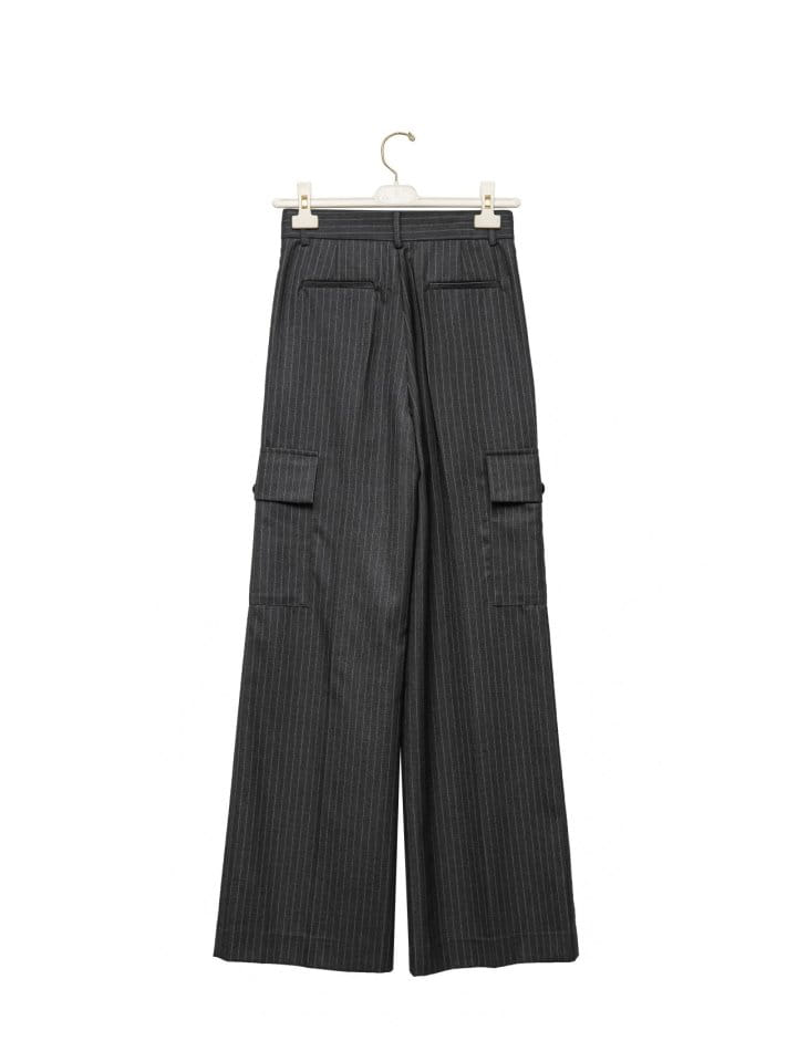 Paper Moon - Korean Women Fashion - #womensfashion - cargo wide tailored trousers - 5