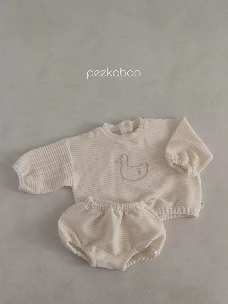 Peekaboo - Korean Baby Fashion - #babyboutiqueclothing - RiRI Baby Top Bottom Set - 2