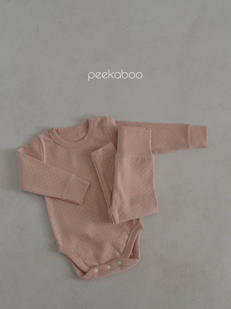 Peekaboo - Korean Baby Fashion - #babyboutiqueclothing - Dot Body Suit - 4