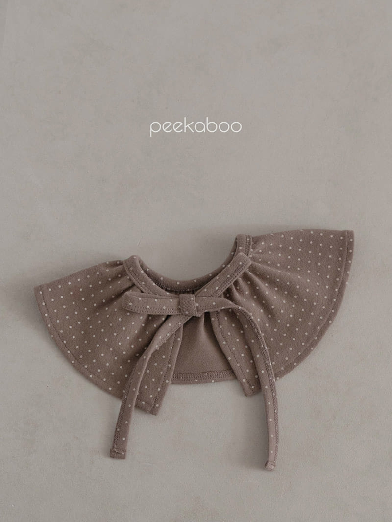 Peekaboo - Korean Baby Fashion - #babylifestyle - Dot Bib  - 6