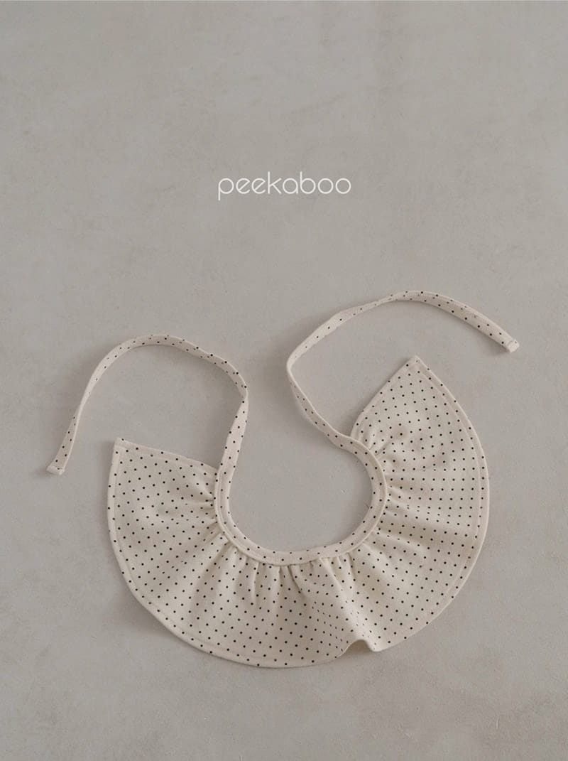 Peekaboo - Korean Baby Fashion - #babyoninstagram - Dot Bib  - 7