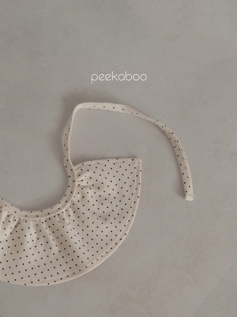 Peekaboo - Korean Baby Fashion - #babyootd - Dot Bib  - 8