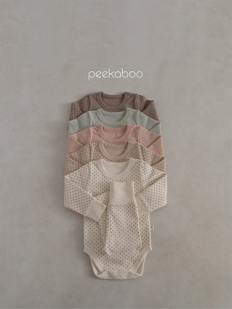 Peekaboo - Korean Baby Fashion - #smilingbaby - Dot Body Suit