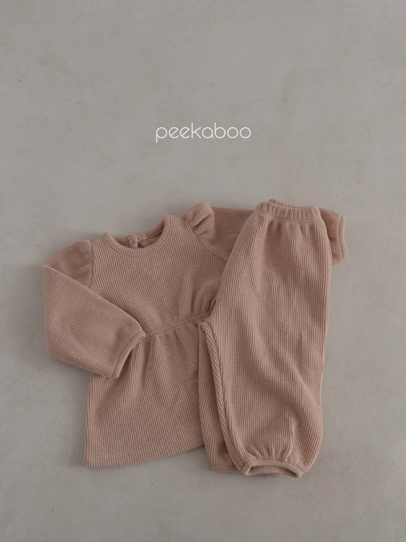 Peekaboo - Korean Children Fashion - #stylishchildhood - Azem Top Bottom Set - 5