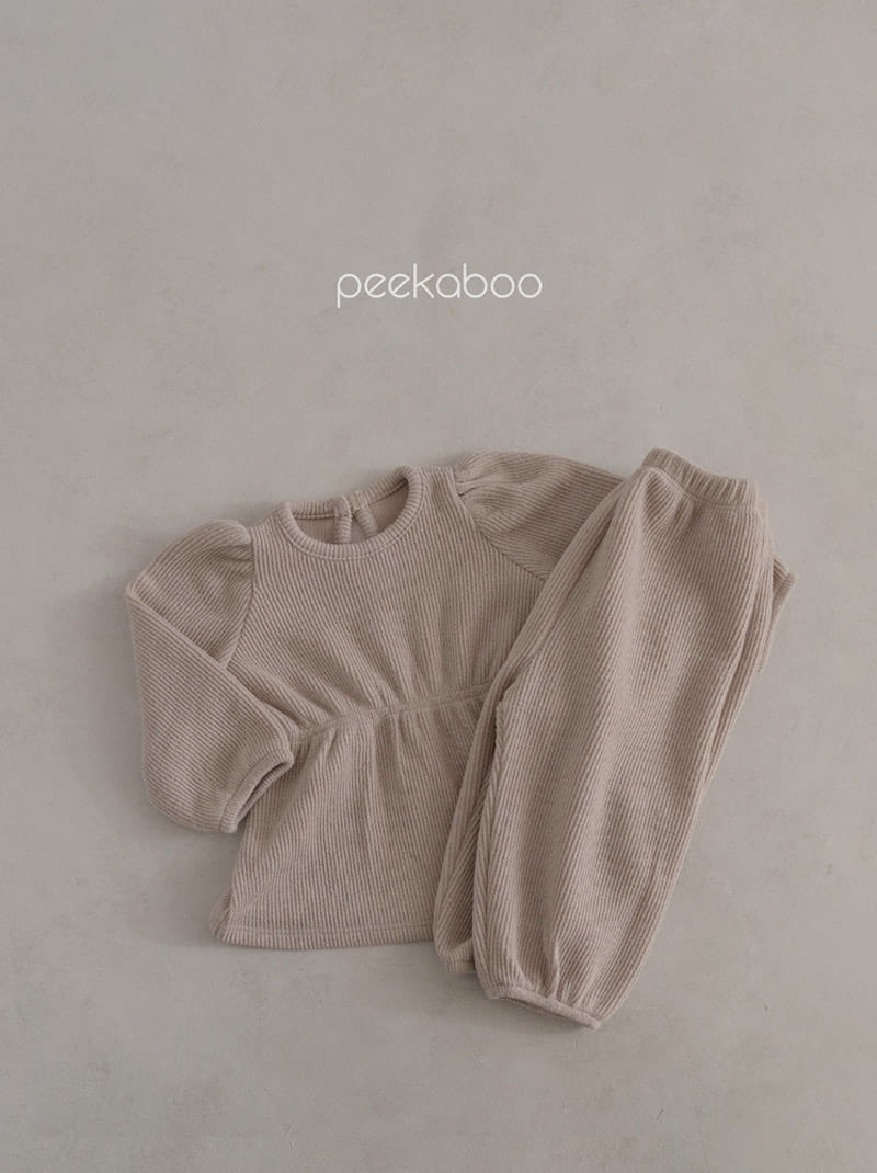 Peekaboo - Korean Children Fashion - #todddlerfashion - Azem Top Bottom Set - 3