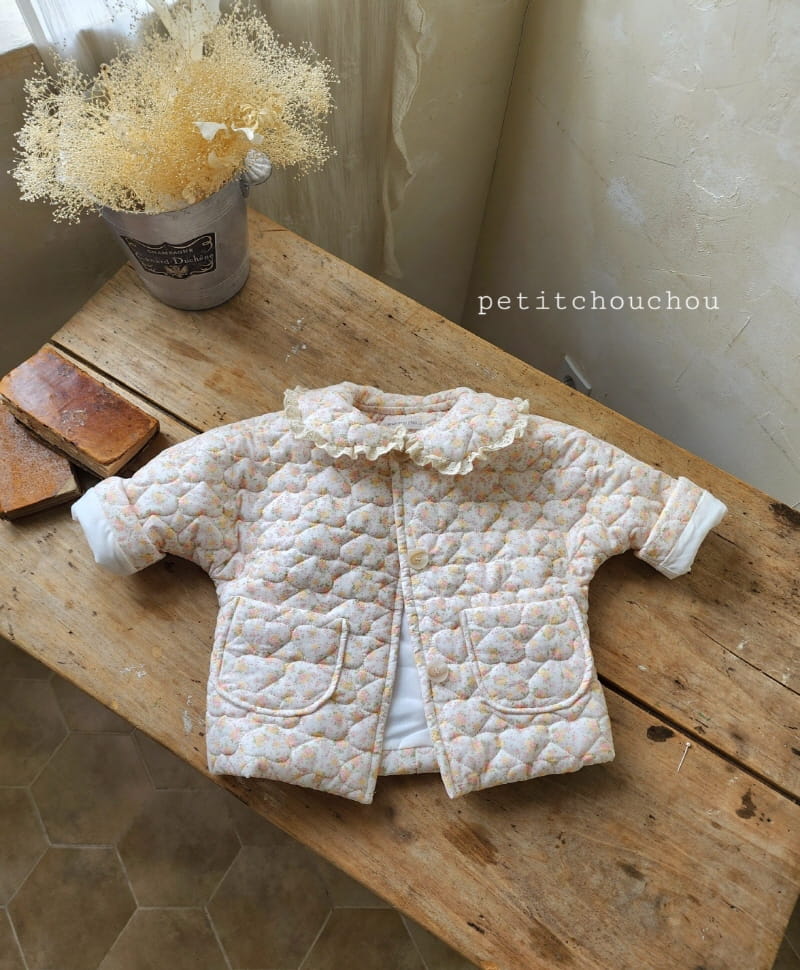 Petitchouchou - Korean Children Fashion - #toddlerclothing - Loving Quilting Jacket