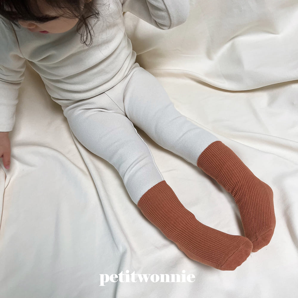 Petitwonnie - Korean Children Fashion - #Kfashion4kids - Modern Rib Socks Set - 9