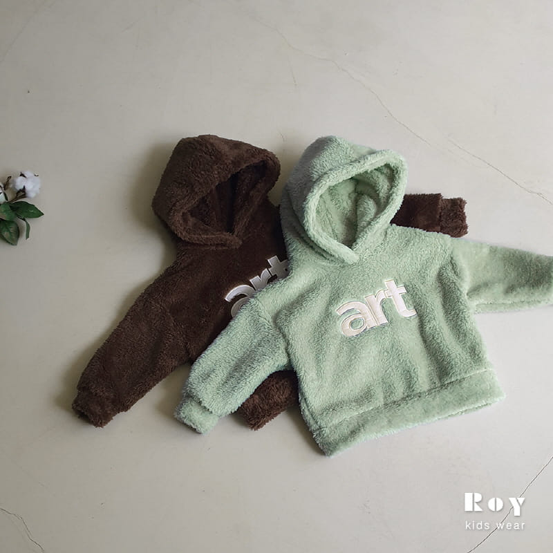 Roy - Korean Children Fashion - #littlefashionista - Art Hoody Sweatshirt - 5