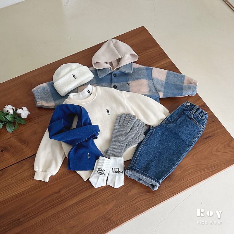 Roy - Korean Children Fashion - #prettylittlegirls - New Fleece Jeans - 6