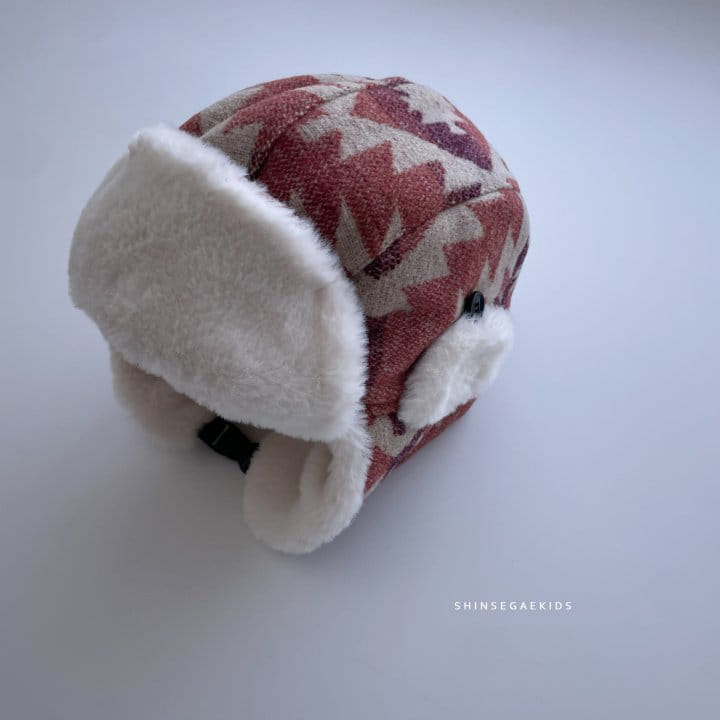 Shinseage Kids - Korean Children Fashion - #childofig - Check Winter Hats - 4