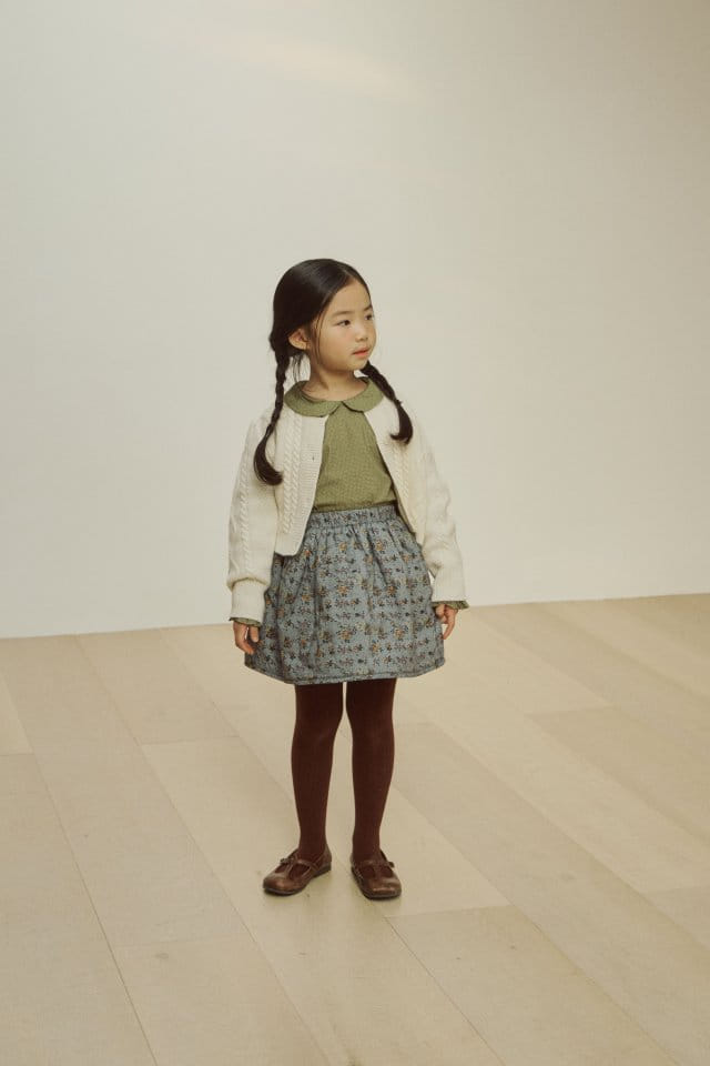 Soye - Korean Children Fashion - #childrensboutique - Cable Knit Jacket