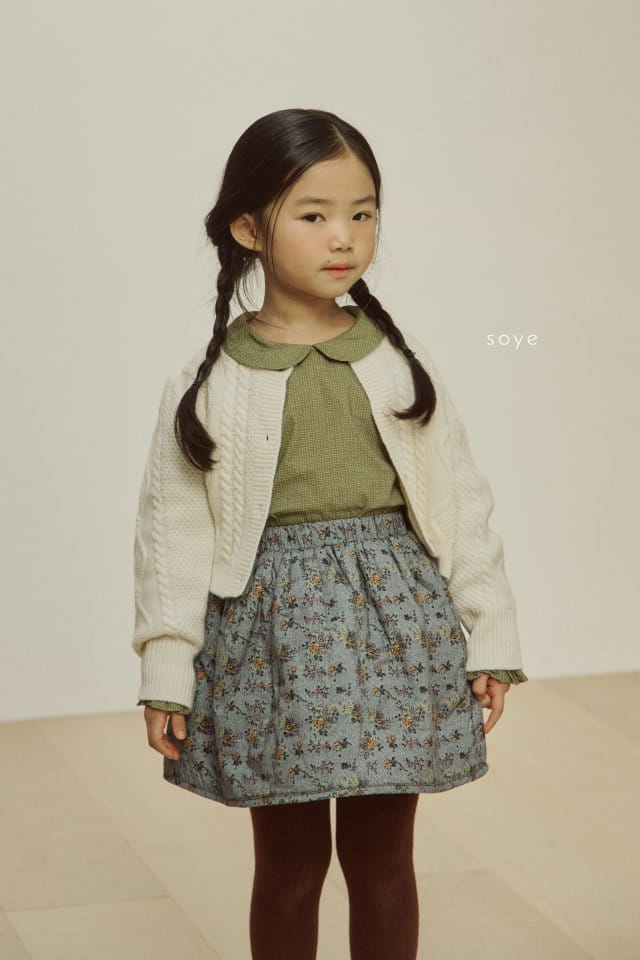 Soye - Korean Children Fashion - #designkidswear - Cable Knit Jacket - 2