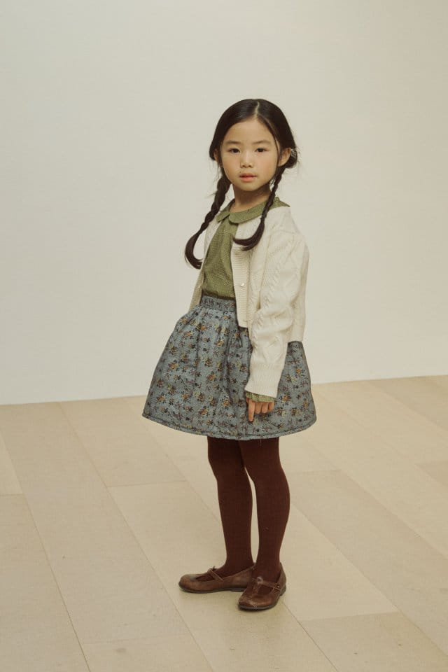 Soye - Korean Children Fashion - #discoveringself - Cable Knit Jacket - 4