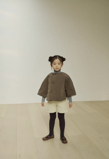 Soye - Korean Children Fashion - #Kfashion4kids - Padding Cape - 4