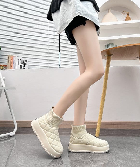 Ssangpa - Korean Women Fashion - #thelittlethings - SN 0032 Boots - 7