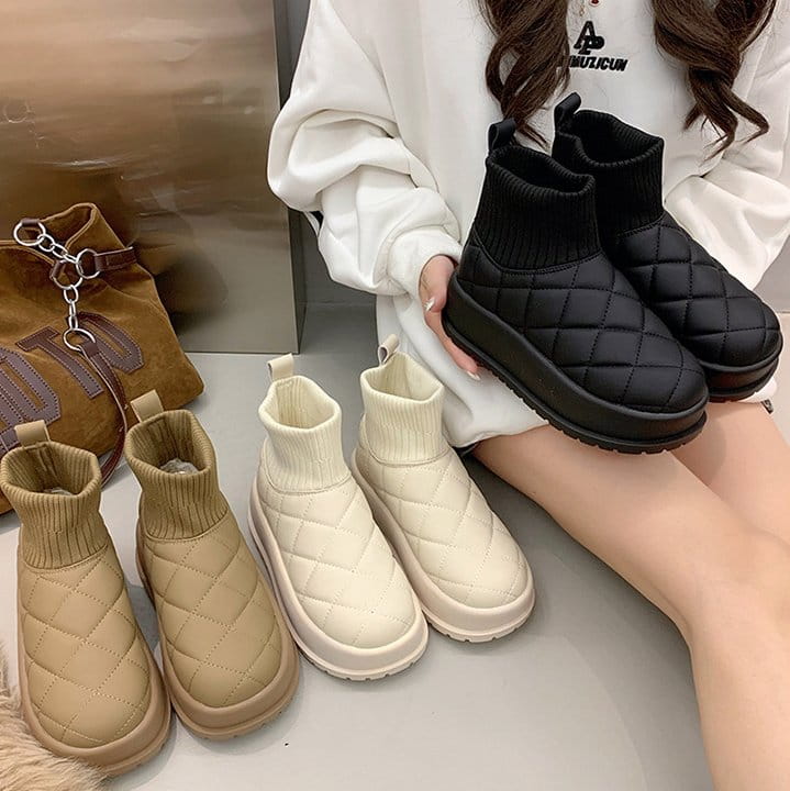 Ssangpa - Korean Women Fashion - #vintagekidsstyle - SN 0032 Boots