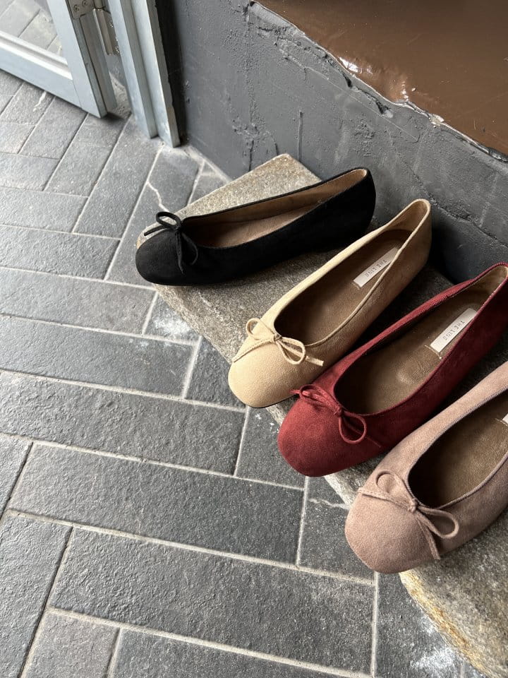 Ssangpa - Korean Women Fashion - #womensfashion - LI2627 Fleece Flats & Ballerinas 