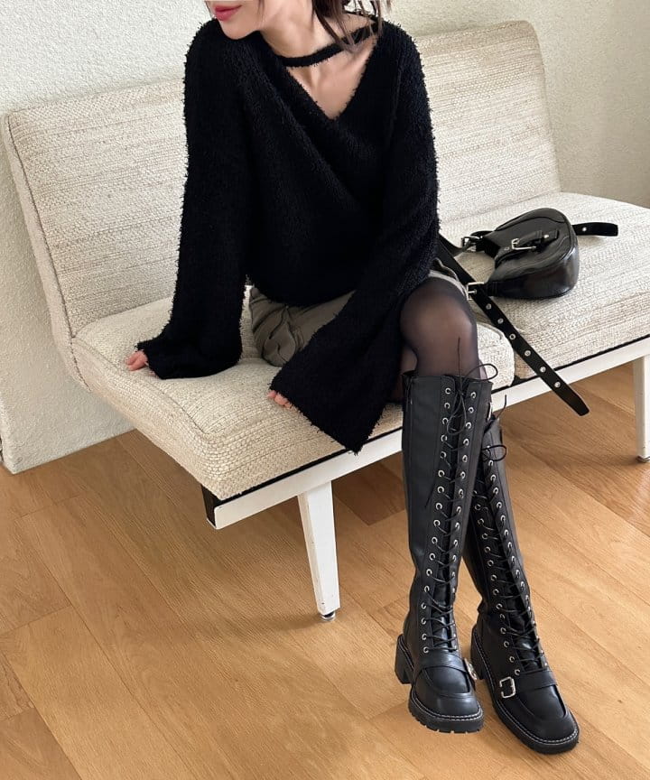 Ssangpa - Korean Women Fashion - #momslook - MR 9735 Boots  - 4