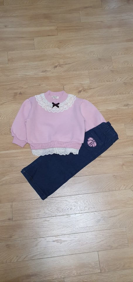 e.ru - Korean Children Fashion - #kidzfashiontrend - Double Lace Tee