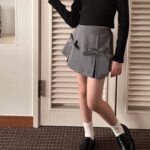 Ribbon Mini Skirt