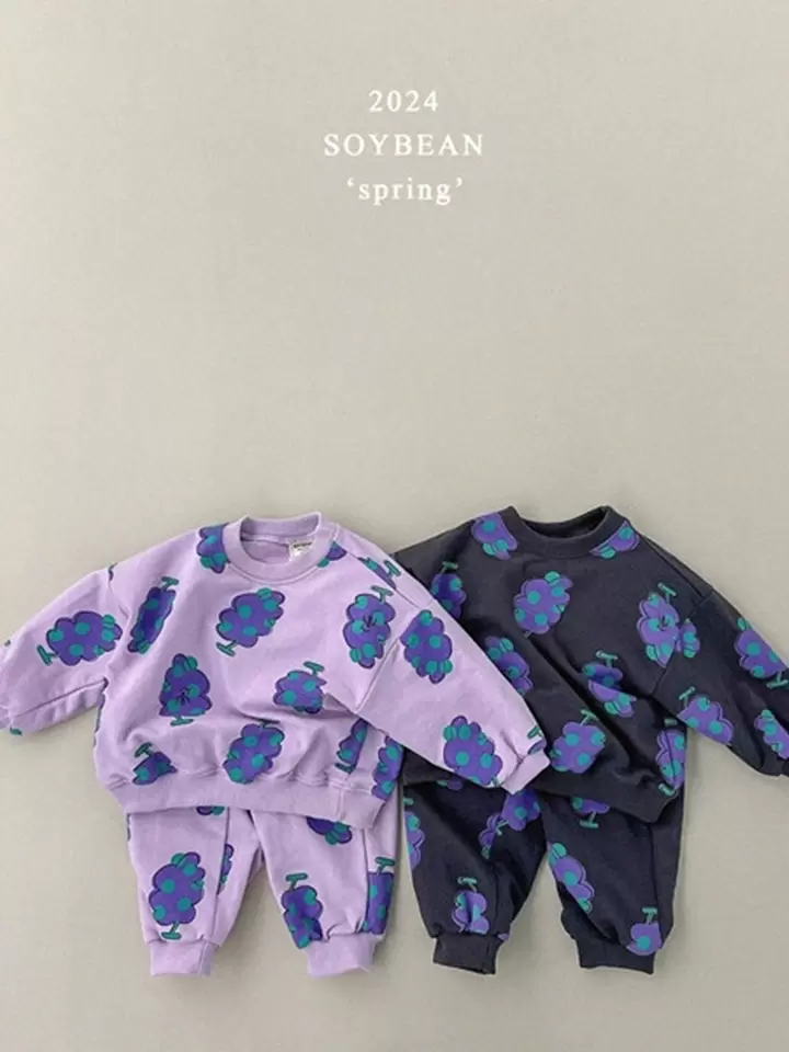 Grape Friend Top Bottom Set