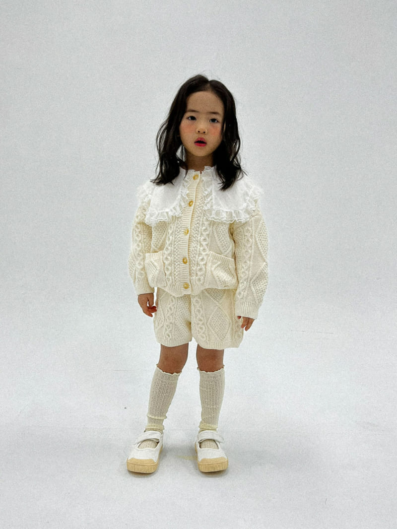 A-Market - Korean Children Fashion - #kidzfashiontrend - Cable Dia Cardigan - 4