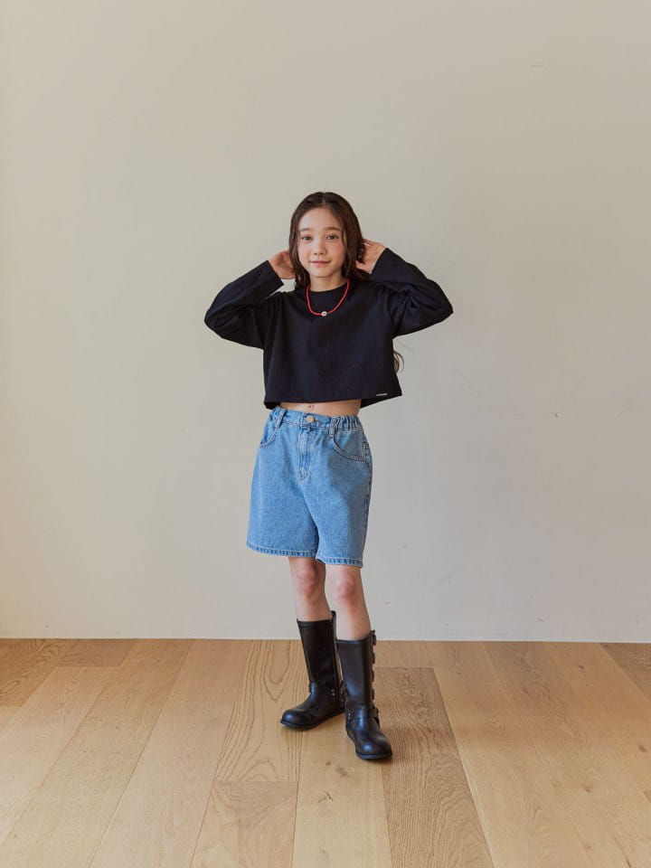 A-Market - Korean Children Fashion - #Kfashion4kids - Single Crop Tee - 6