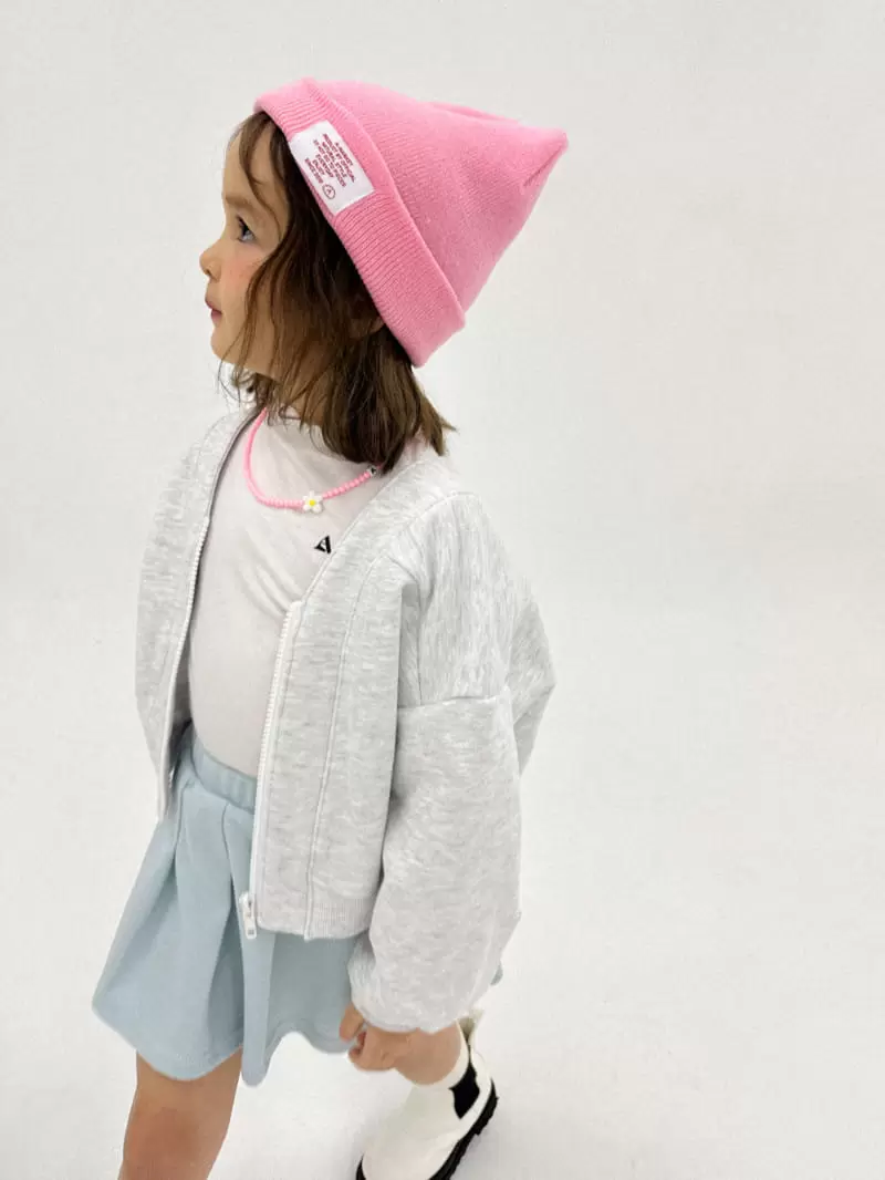 A-Market - Korean Children Fashion - #childofig - V Slit Zip Up - 11