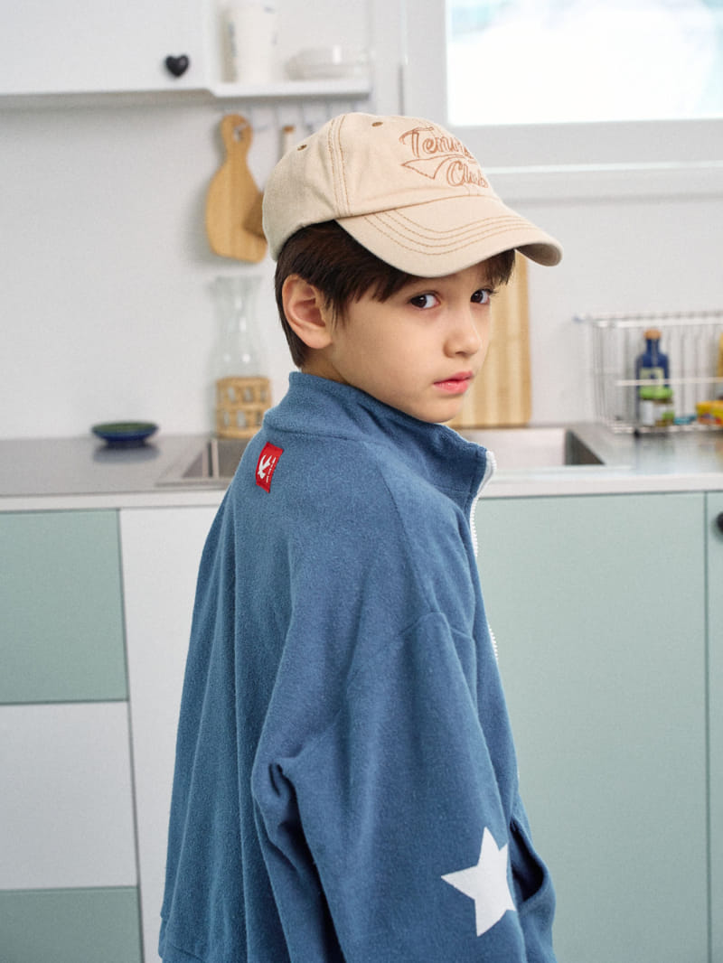 A-Market - Korean Children Fashion - #childofig - Star Terry Zip Up - 7