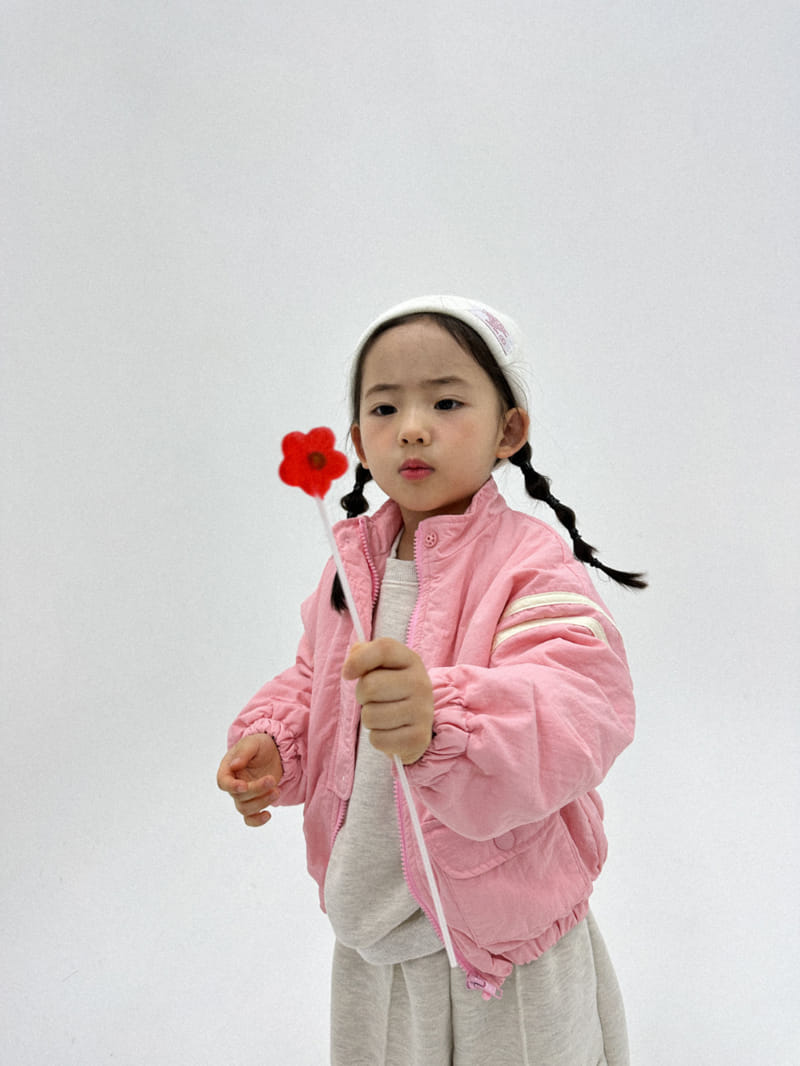 A-Market - Korean Children Fashion - #childofig - Line Cozy Jacket - 6