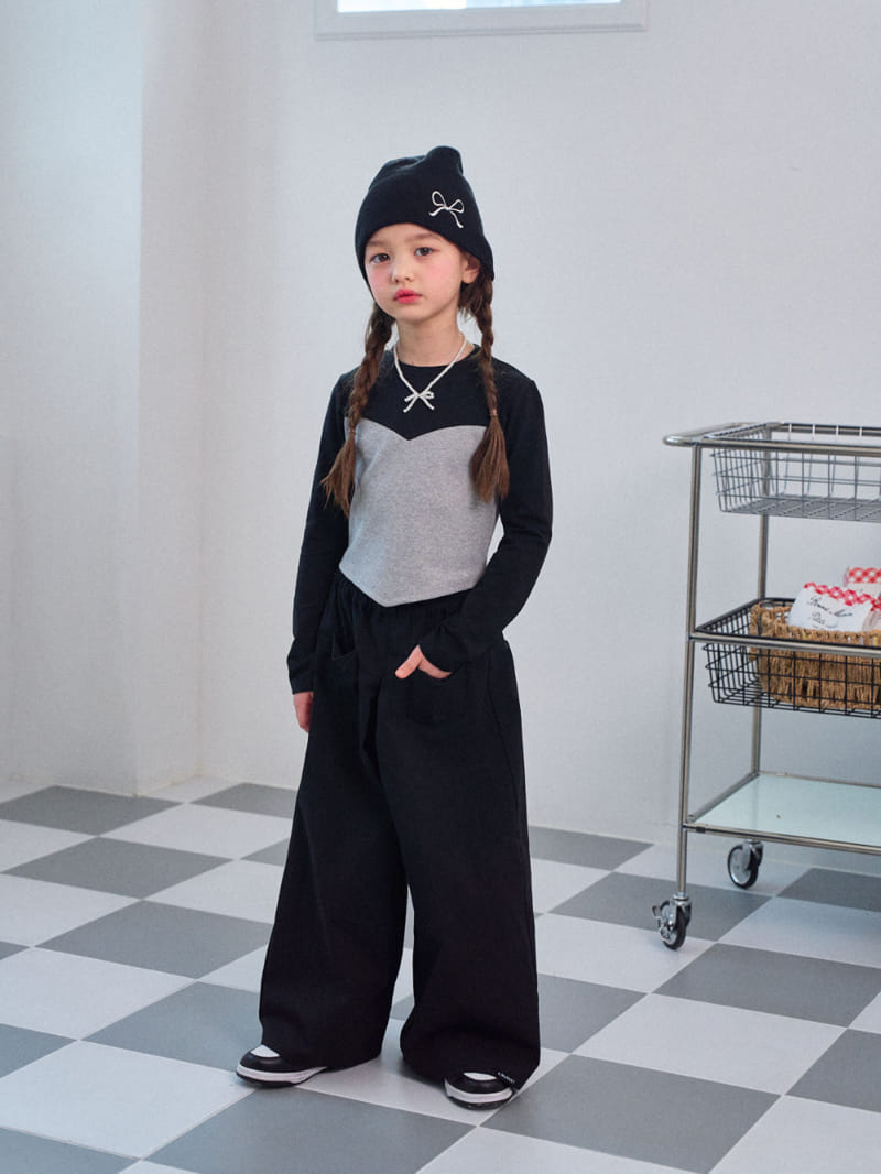 A-Market - Korean Children Fashion - #childofig - C Wide Pants - 2