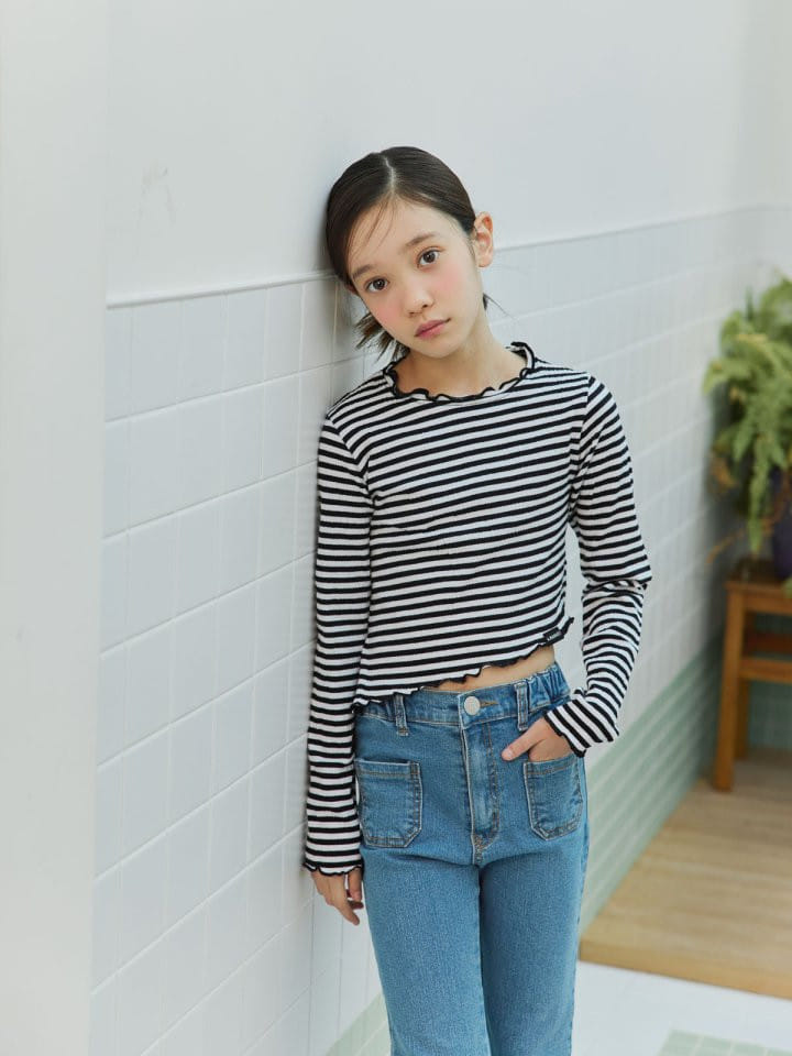 A-Market - Korean Children Fashion - #childofig - Wave ST Tee - 3