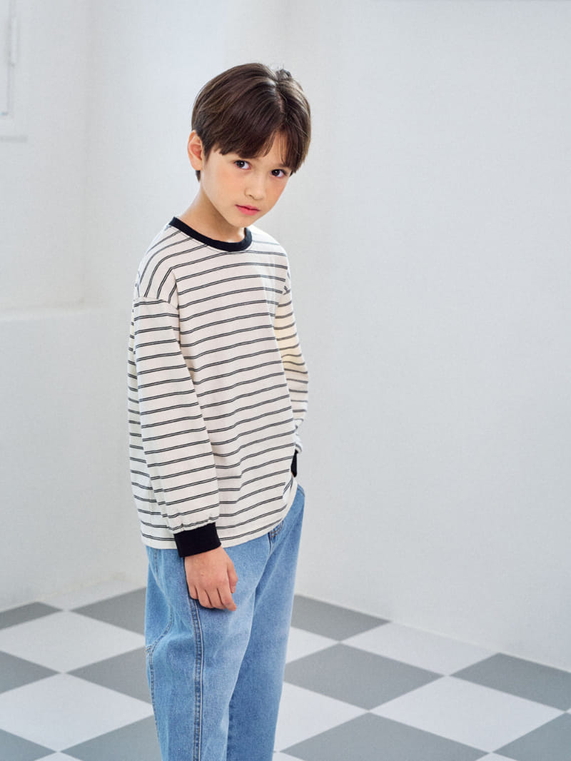 A-Market - Korean Children Fashion - #childofig - Vintage Denim Pants - 4