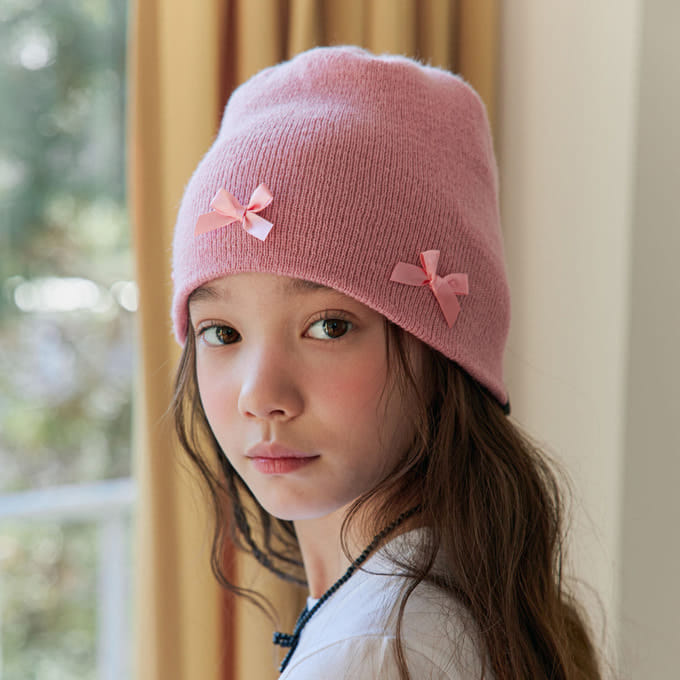 A-Market - Korean Children Fashion - #childrensboutique - Ribbon Beanie