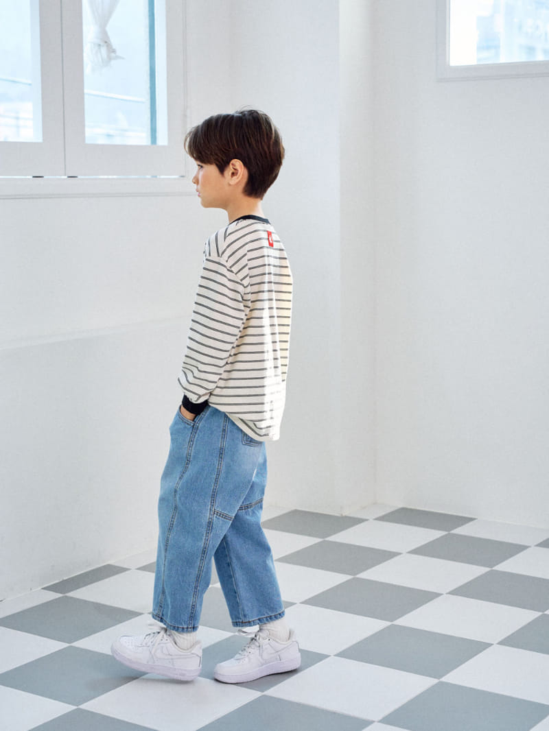 A-Market - Korean Children Fashion - #designkidswear - Vintage Denim Pants - 5