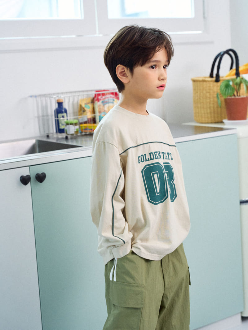 A-Market - Korean Children Fashion - #designkidswear - 08 String Line Tee - 9