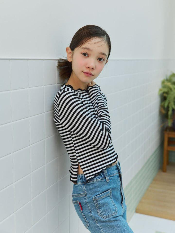 A-Market - Korean Children Fashion - #designkidswear - Wave ST Tee - 5