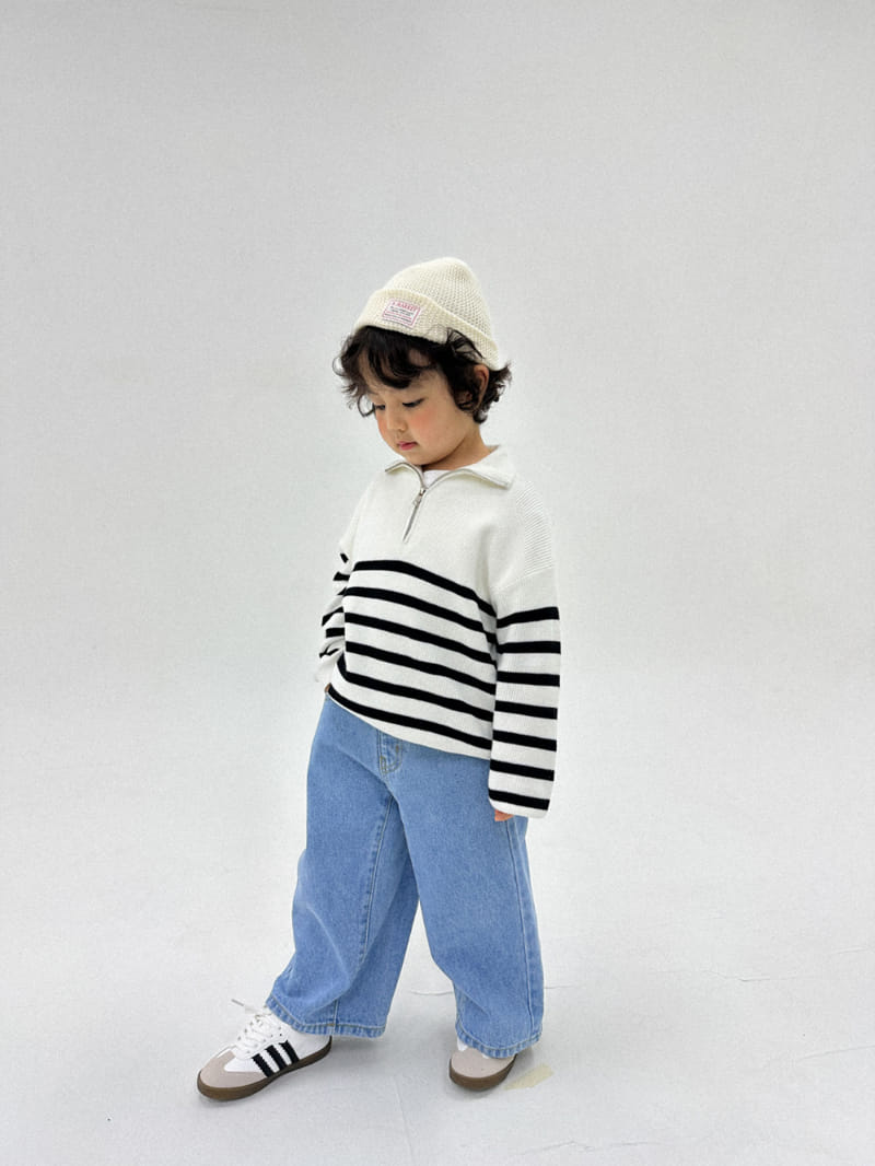 A-Market - Korean Children Fashion - #fashionkids - ST Half Zip Up - 5