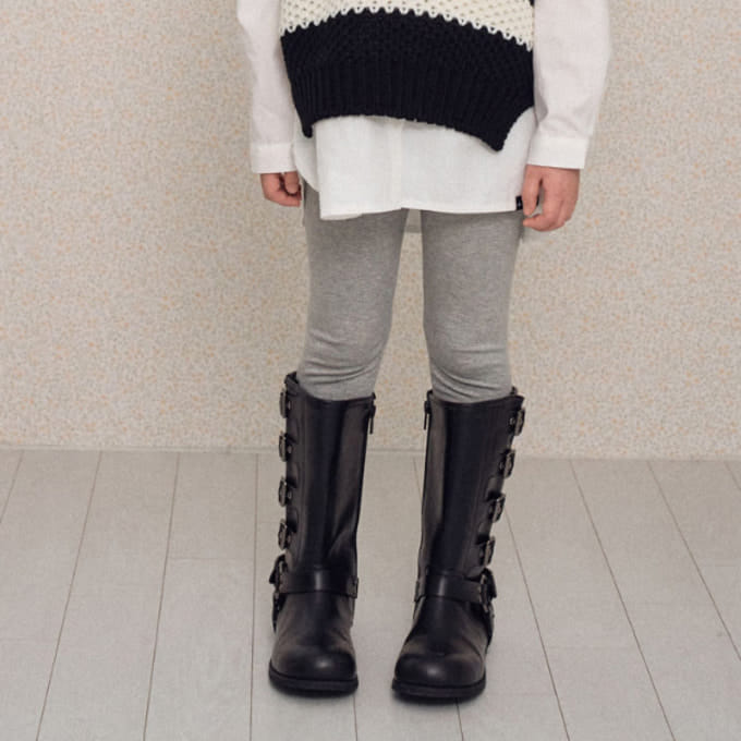 A-Market - Korean Children Fashion - #fashionkids - Marshmallow Leggings Set