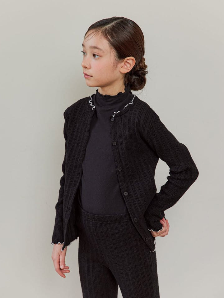 A-Market - Korean Children Fashion - #fashionkids - Easy Rib Cardigan - 8