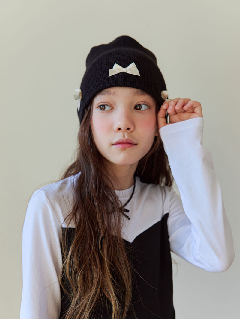 A-Market - Korean Children Fashion - #kidsstore - Ribbon Beanie - 6