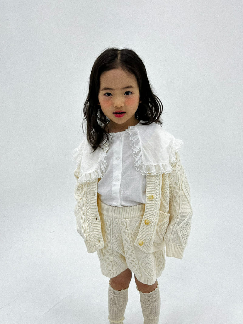 A-Market - Korean Children Fashion - #kidzfashiontrend - Cable Dia Cardigan - 3