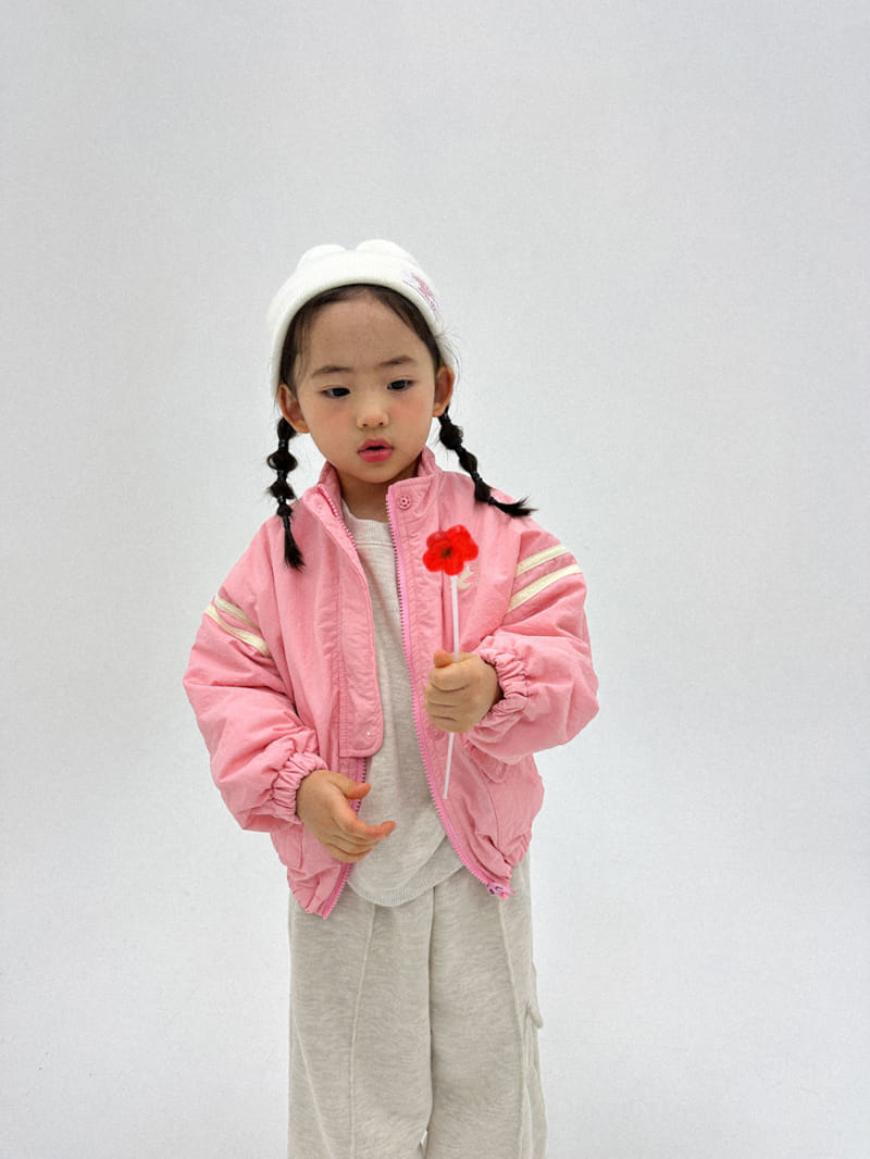 A-Market - Korean Children Fashion - #littlefashionista - Line Cozy Jacket - 2