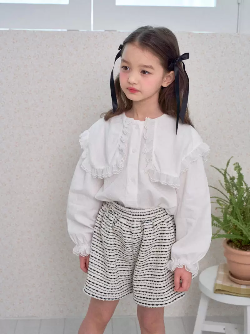 A-Market - Korean Children Fashion - #littlefashionista - Tweed Shorts - 6