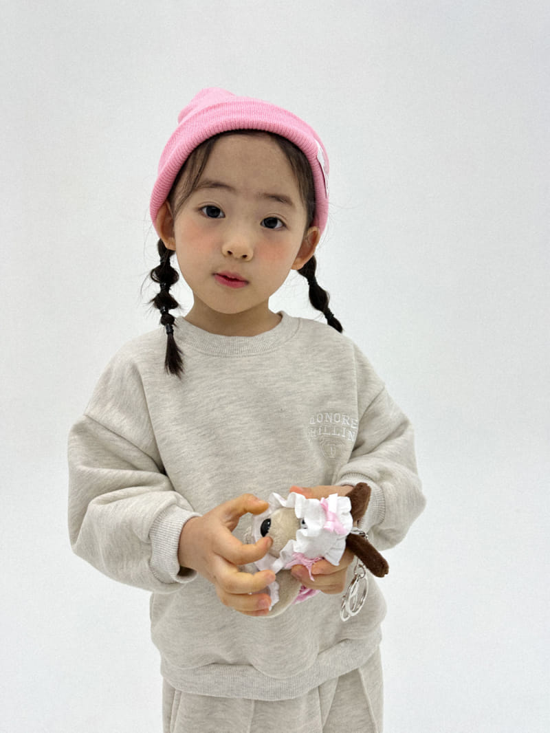 A-Market - Korean Children Fashion - #Kfashion4kids - H Embroider Sweatshirt - 4