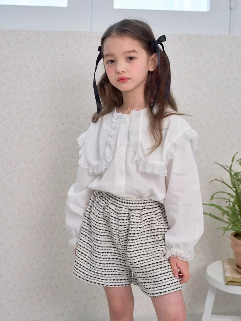 A-Market - Korean Children Fashion - #magicofchildhood - Tweed Shorts - 7