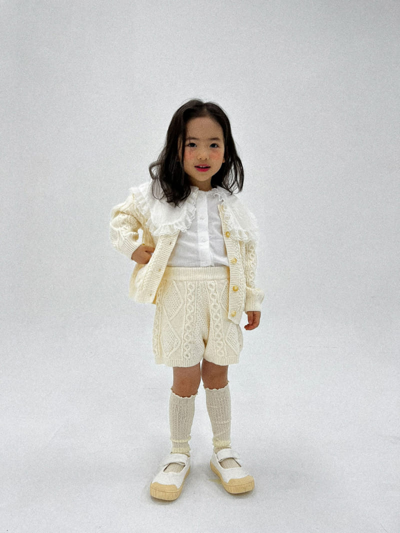 A-Market - Korean Children Fashion - #magicofchildhood - Cable Dia Cardigan - 6