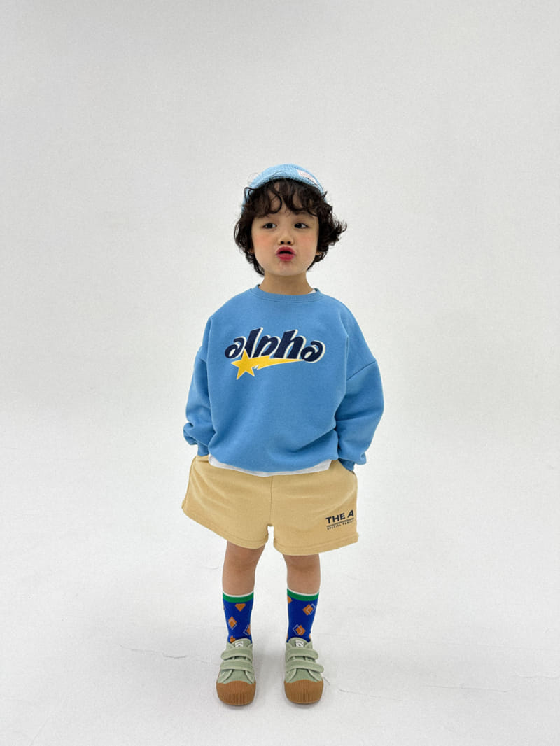 A-Market - Korean Children Fashion - #littlefashionista - Alpha Sweatshirt - 4