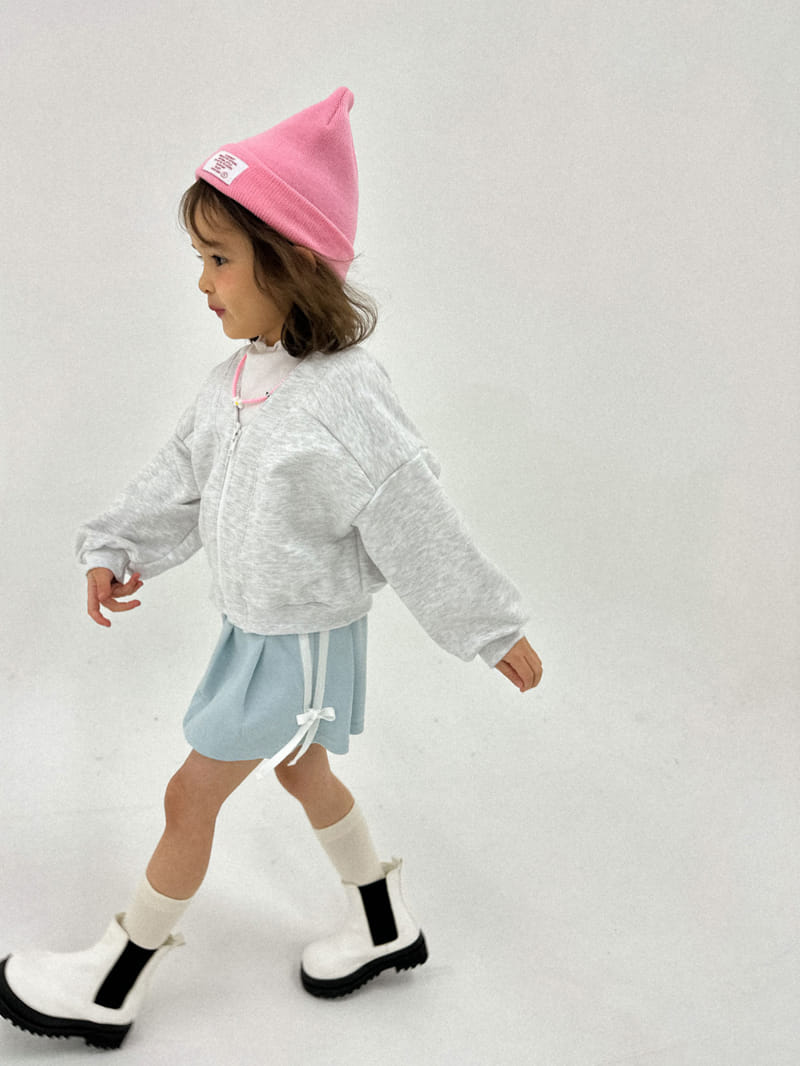 A-Market - Korean Children Fashion - #prettylittlegirls - V Slit Zip Up - 9