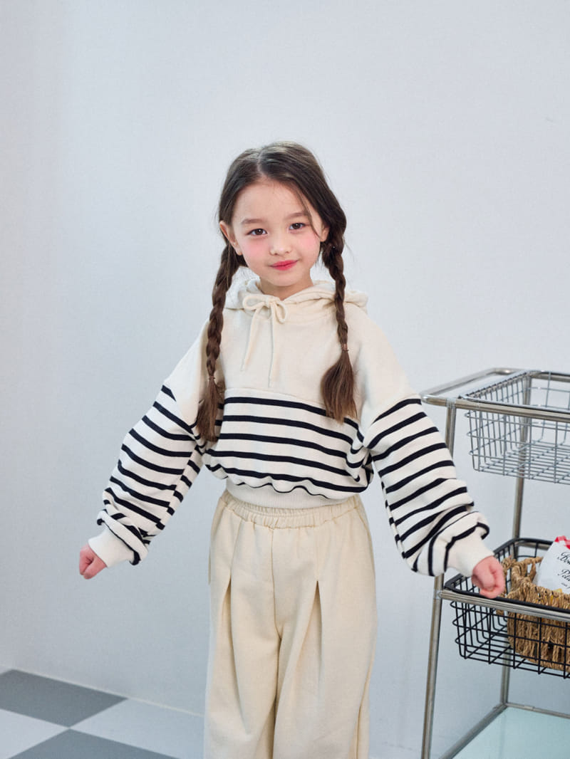 A-Market - Korean Children Fashion - #stylishchildhood - Hoody Half Half ST Tee - 8